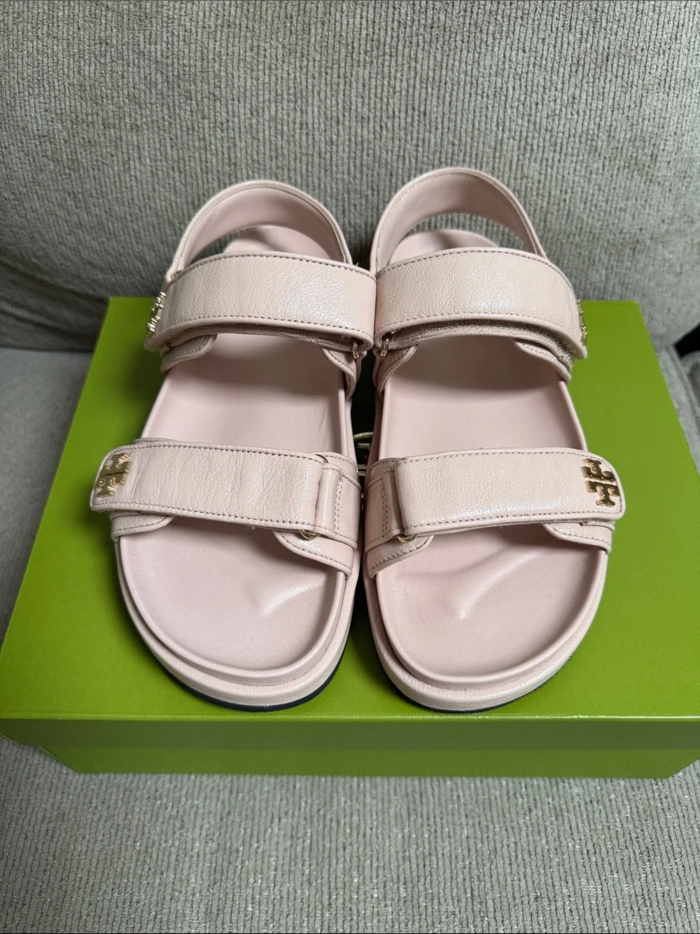 Tory Burch Blush Pink Kira Sport Sandals